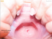 MoonChristine показывает дырень