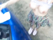 TINA_ - шалит на природе