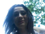 TINA_ - шалит на природе