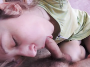 Слизала всю сперму