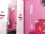 barbie-cam на каблуках показывает сисечки