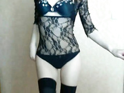 Шикарный стрип от девочки go go