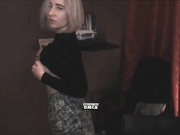 Viladna plays with her boobs