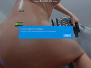 Играет с попкой в масле