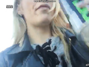 izidi разделась по пути домой