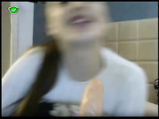 Sex-Michelle глубоко сосёт