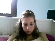 Олеся мастурбирует в видеочате
