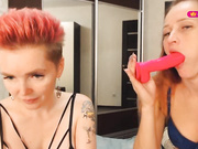 2Extazy - лесби шоу - лижут член