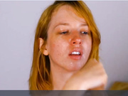 maevesucks suck dildo