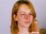 maevesucks suck dildo