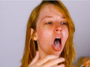 maevesucks suck dildo