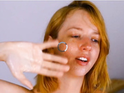 maevesucks suck dildo