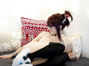 sexy aymee ay mei zing mei cosplay from overwatch