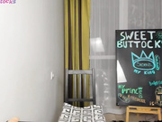 SweetButtocks - сосёт двойной дилдо