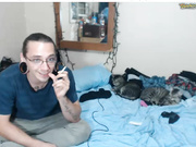 stardustbaby blowjob with cum in mouth & swallow