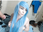 stardustbaby blowjob with cum in mouth & swallow