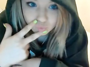 19 летняя блондиночка