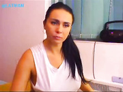 Грудастая девочка в масле