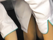 Красотка медсестра любит член и сперму