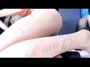 WhiteeBlackk анал в колготках