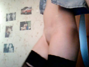 nikka94 показывает попку