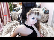 VaniLLa_sexy два дилдо в рот