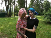 Keokistar (с подругой делают минет на колесе обозрения)