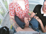 Keokistar (с подругой делают минет на колесе обозрения)