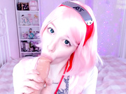 Sakura Haruno Suck Dick Cum in Mouth Ahegao Teen Naruto