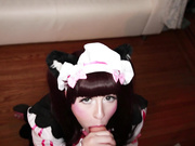 Chocola Gets Her Milk