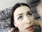 TatiPorn кончил на  лицо