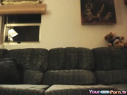 Our First Sextape On The Sofa