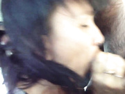 Минет в машине3