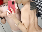 TreshGirls шалости в примерочной