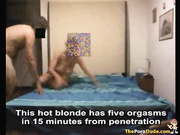 Teen Gets 5 Orgasms From Penetration