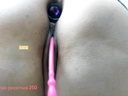 -_-_-_- с любимой анальной пробкой