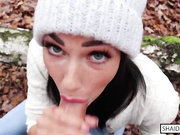 Shaiden Rogue минет и окончание в рот в лесу