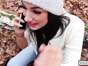 Shaiden Rogue минет и окончание в рот в лесу