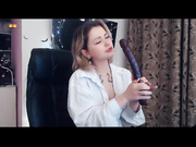 Molly-Bloomm минет 2 дилдо