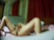 Старушка мастурбирует