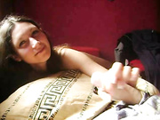 Сучка любит отсасывать