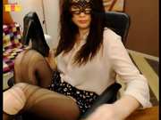 stavberry в рваных колготках(no sound)