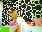 jessica приват с игрушкой