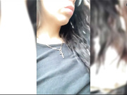 Vero_nika на улице,сквиртует