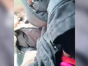 Gavka  в такси мастурбирует и кончает