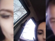 SEXY DAMA в машине