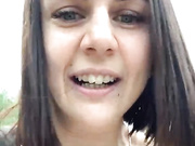 Тёлка за токены гуляет по улице топлесс, ч.2