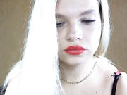 Amanda-Angel и черный дилдо-8