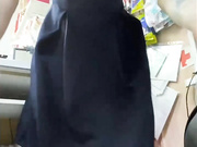 Cute-Anya шлёпает себя на работе