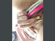 Amallllia дрочит на улице